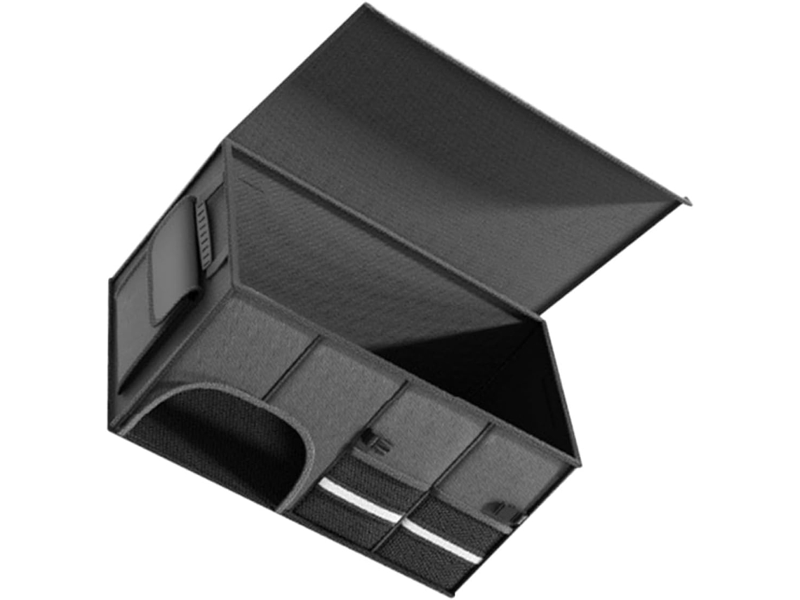 Organizador De Porta-malas Oxford, Dobrável, Tecido Preto, Prático E Impermeável.