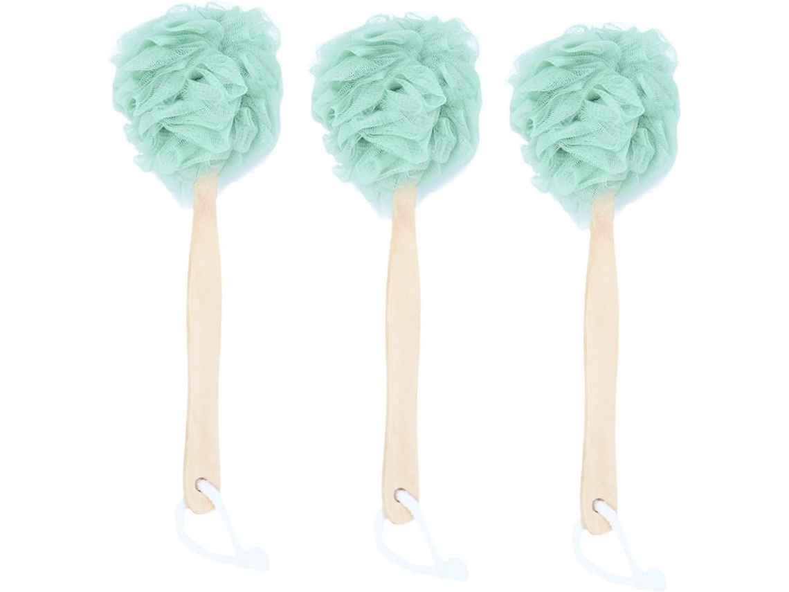 Lurelia Bucha Vegetal De Banho De Cuidado Corporal, Bucha Vegetal, Cabo Longo E Cerdas Macias, Rotina Spa Essencial