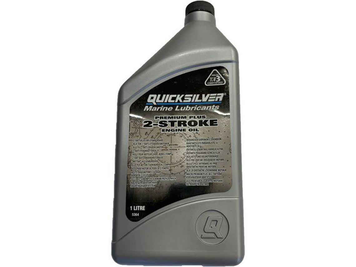 Quicksilver Boats Premium Plus 2 Cycle Tc-W3 Outboard Oil 1L