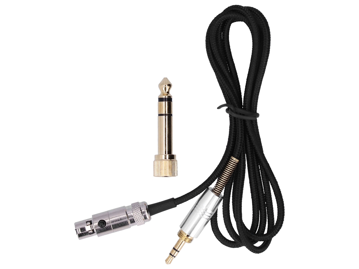 Cabo de áudio para fone de ouvido com interface de 6,35 mm e 3,5 mm para mini XLR, Akg, Q710, K712, K240, K141, K271 CHABERLU