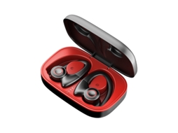 Auriculares Dágua YIZHOOD True Wireless Bluetooth Vermelho