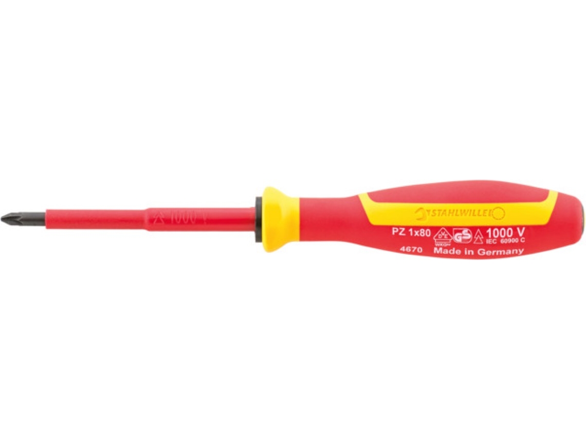 Chave de fenda Pozidriv 4670 0 STAHLWILLE