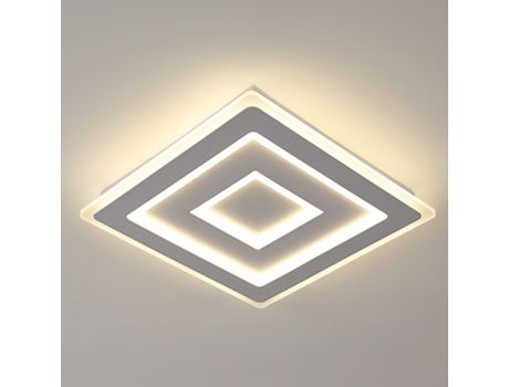 Candeeiro De Teto Acrílico, Luz Neutra 4000k, 52w Goeco
