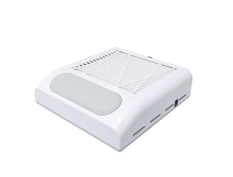 Coletor de pó para unhas 80W, poderoso aspirador de pó para unhas, duas sucção para manicure e beleza ONEVER
