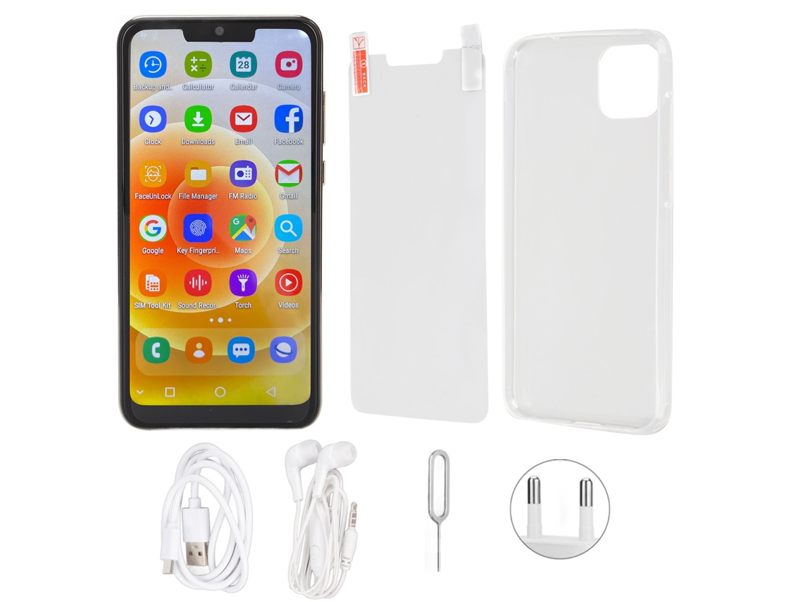 Smartphone Laxiscreed Com Tela De 6.1" Hd, Android 11 E Dual Sim Para Uso Diário