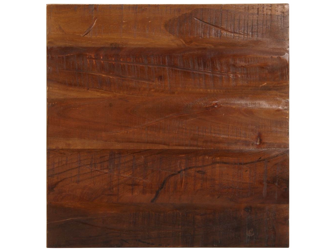Vidaxl Tampo De Mesa Quadrado 60x60x2,5 Cm Madeira Recuperada Maciça