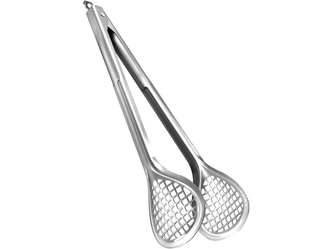Pinça De Cozinha Em Aço Inoxidável, Pinça Para Grelhar, Churrasco, Bife, Utensílio Essencial Para Cozinhar E Assar Em