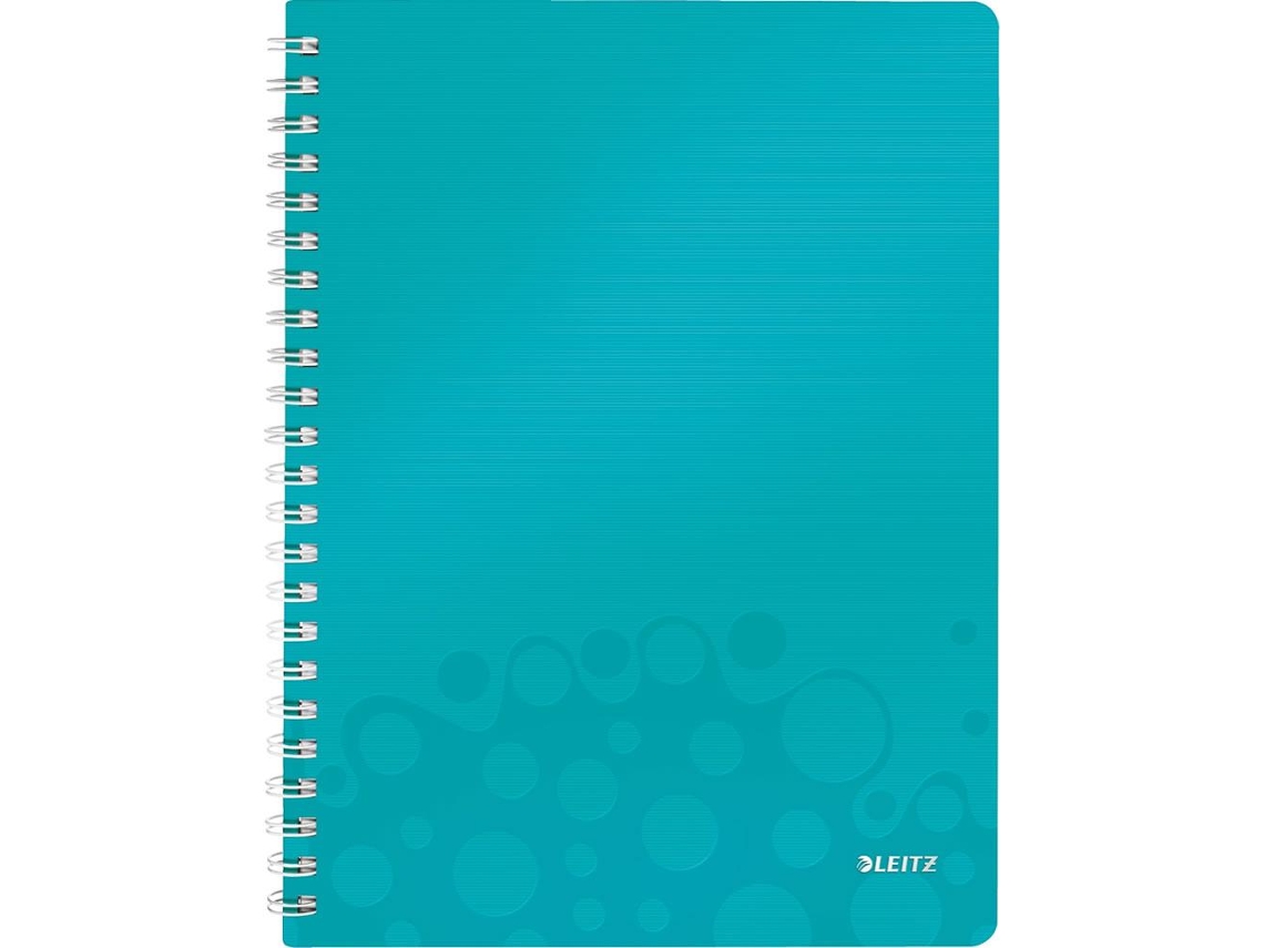 Leitz Wow Caderno e Bloco de Notas A4 80 Folhas Azul