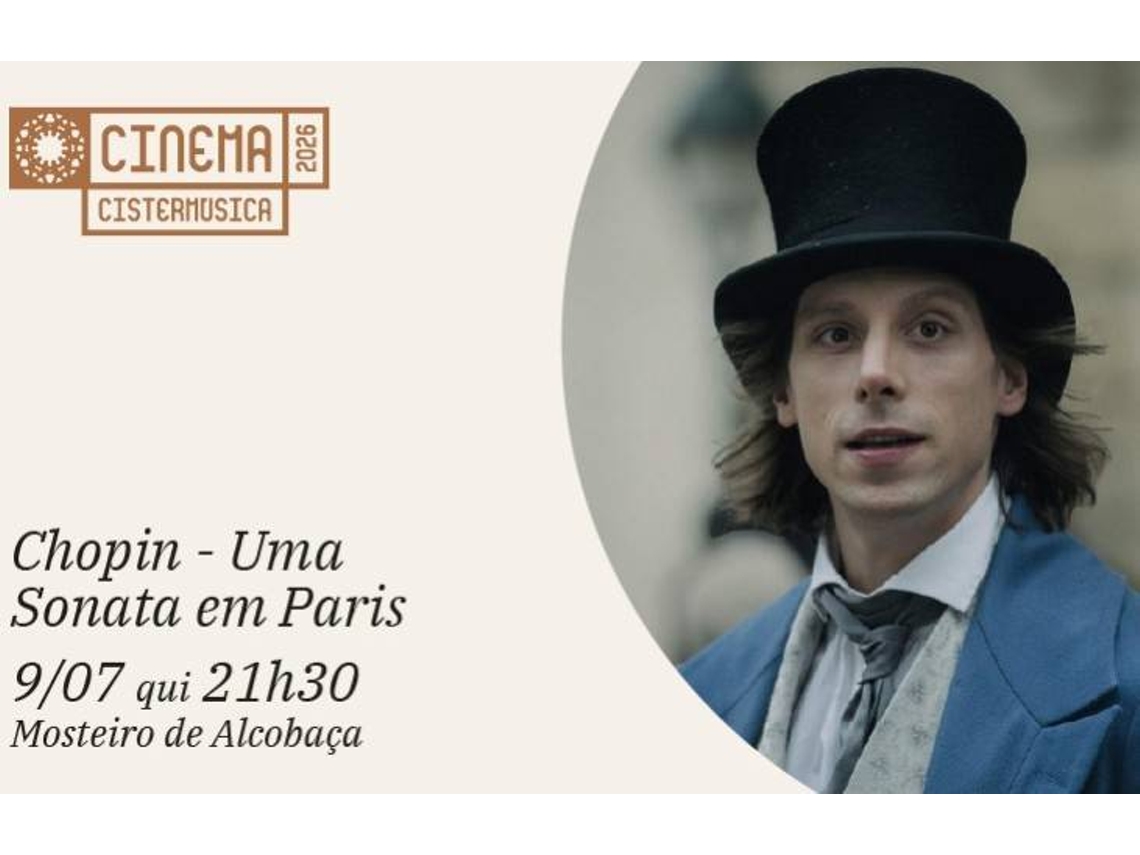 Bilhete CHOPIN - UMA SONATA EM PARIS – CISTERMÚSICA 2026