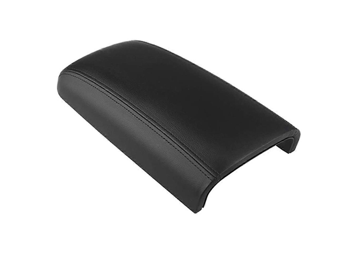 Tampa Do Console Central Em Couro Pu Preto Da Blackauto, Capa Para Apoio De Braço Para Chevrolet Trailblazer E Buick Rainier (25998847, 25998838).