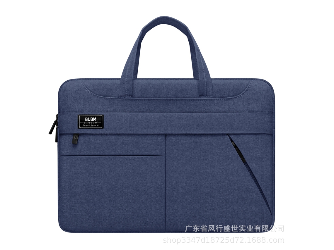 Bolsa Para Portátil Lurelia, Compatível Com Portáteis E Tablets, Azul