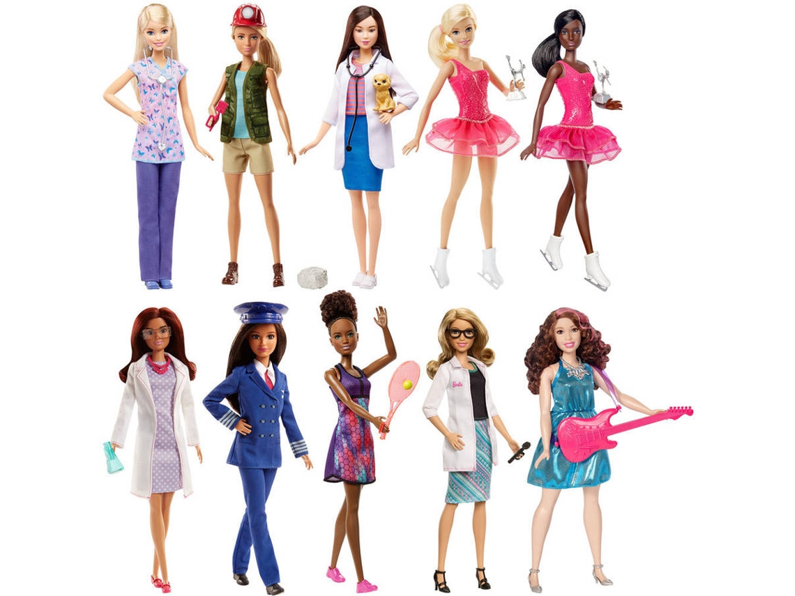 Boneca barbie profissoes quero ser cientista mattel dvf50