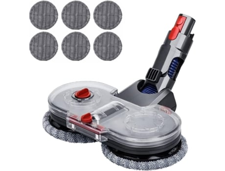 Cabeça de mop elétrica para Dyson V11, V10, V8, V7, com 6 panos TOVBMUP