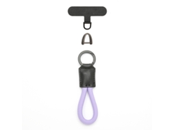 Cordão Para Celular Qu-pure Feito À Mão, Pingente Para Chave De Carro, Chaveiro Anti-perda Avançado De Poliéster