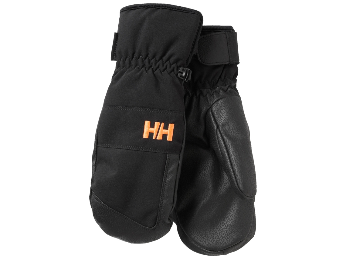 Luvas para Menina de Ski HELLY HANSEN (10 Anos - Poliéster - Preto)