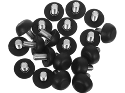 Homoyoyo Conjunto De 20 Pés Niveladores Ajustáveis Para Móveis, Mesas, Cadeiras E Armários Suporte Reforçado Com Rosca