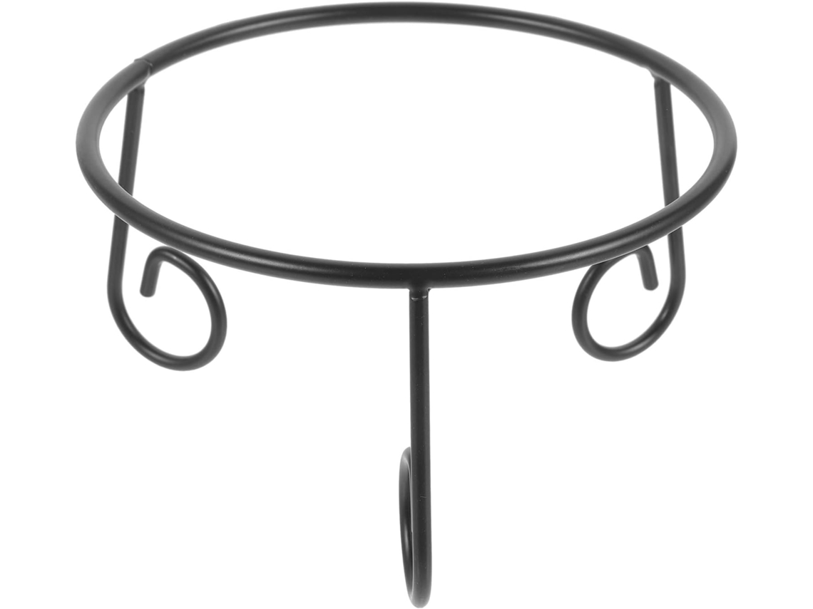 Suporte Pequeno De Metal Para Esfera De Cristal Preta, Base Decorativa Multifuncional Para Esfera De Observação Em Jardins E Mesas. Gokoco
