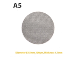 Tapeçaria Bordada A5 -- Tela de Chuveiro de Contato 1-51-53-5-58Mm Malha de Filtro para Máquina de Café Expresso Portátil Uso Simples YWEI