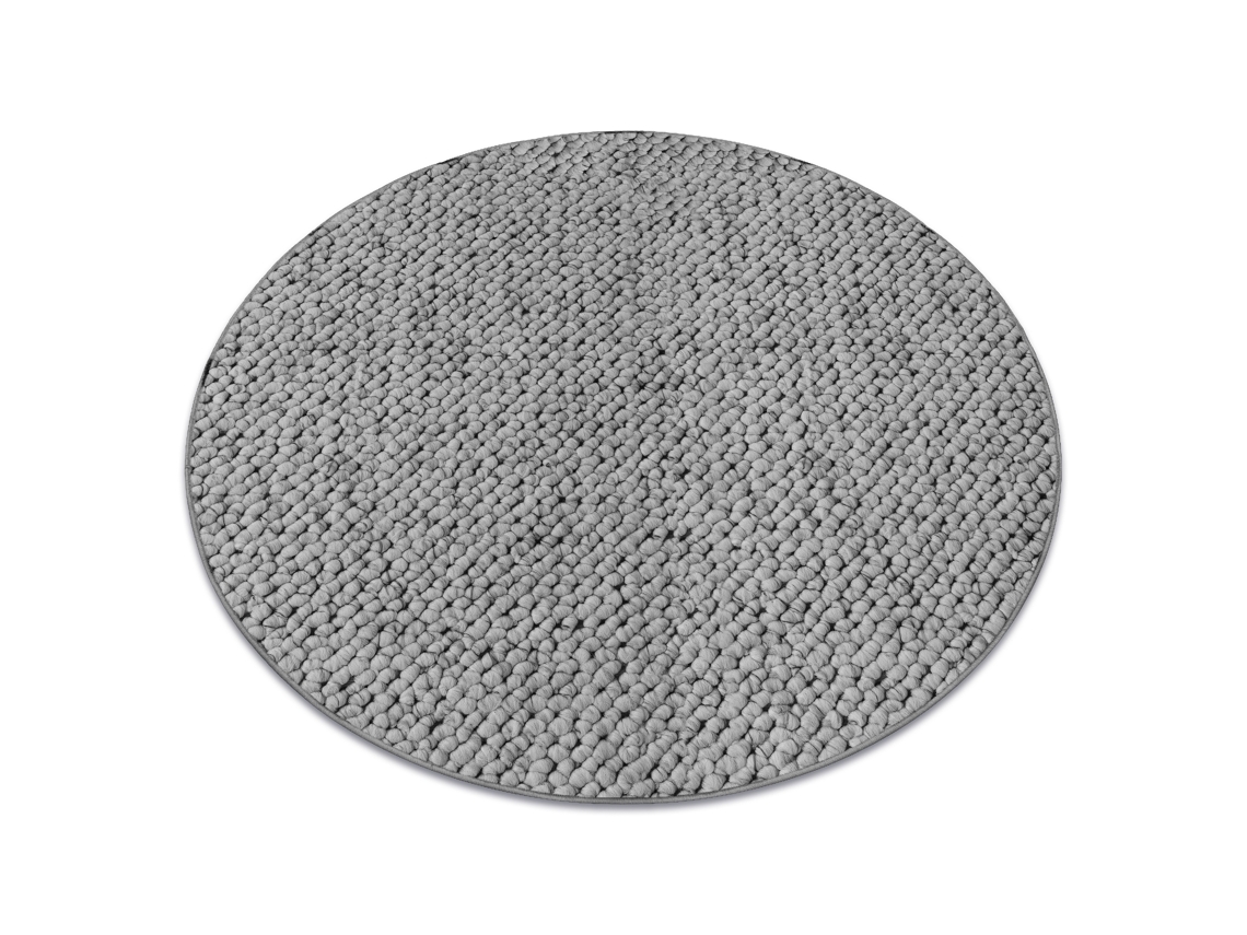 Tapete Redondo Casablanca Cinzento (circulo 100 cm)