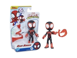 Spidey E Seus Amigos Incríveis Figura Do Herói Miles Morales De 10 Cm 1 Acessório Para Crianças A Partir De 3 Anos Marvel