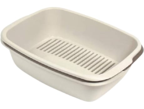 Caixa de Areia para Gatos FERRIBIELLA 3 em 1 (54x38x16 cm)