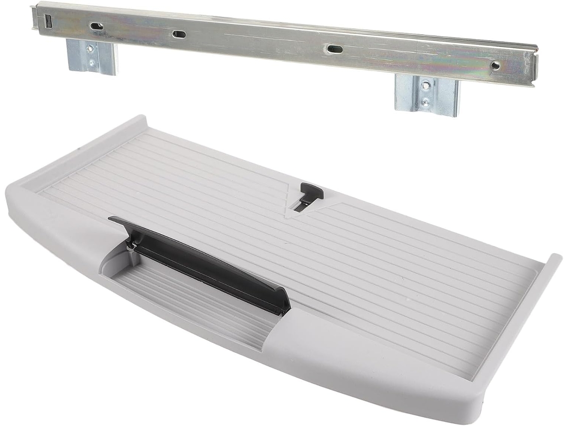 Bandeja Grande Para Teclado, Bandeja Deslizante Para Gaveta De Teclado Sob A Mesa, Corrediças Para Gaveta De Teclado