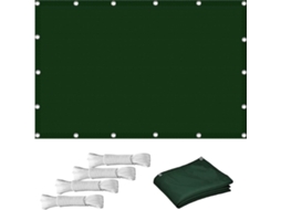 Tela De Privacidade, Guojun, , Material Alta Qualidade, Verde Escuro, Para Varanda, Jardim