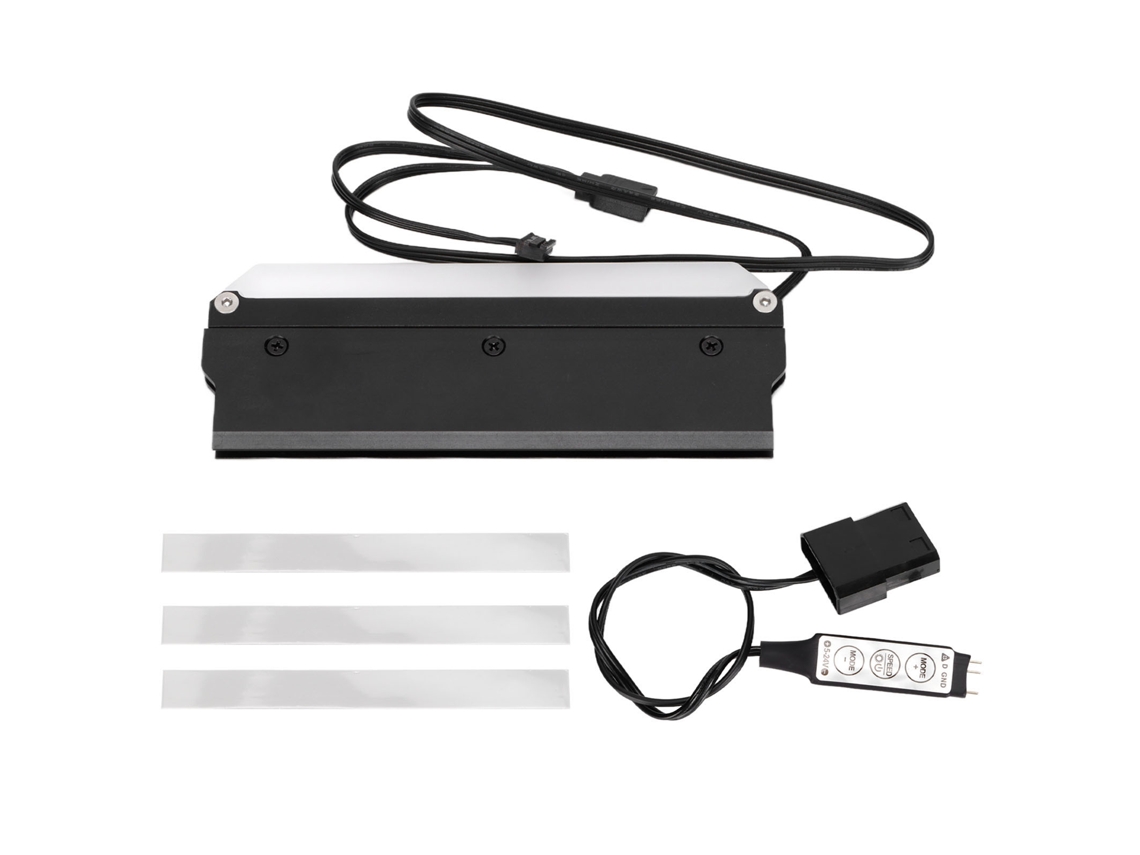 Colete De Resfriamento Para Memória 5v Dissipador De Calor Brilhante Com Blocos Térmicos Pérolas De Lâmpada Colorida