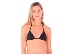 Top de Biquíni Solid Itsy Bitsy Preto M Mulherhurley