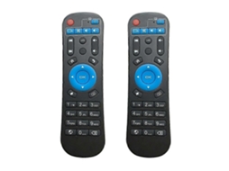 2 Controles Remotos De Substituição Para Mxq-4k Mxq H96 Pro T9 X96 Smart Tv Box