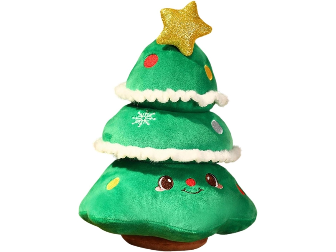 Árvore De Natal Pelúcia, Brinquedo Macio Para Meninos E Meninas,