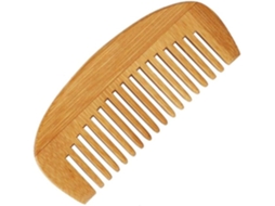 Caneta de bambu antiestática, cor cáqui, para cabelo e barba.