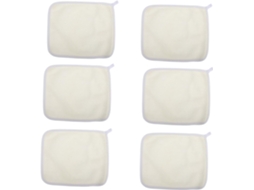 Conjunto De 6 Toalhas De Banho Esfoliantes Em Nylon Para Corpo E Rosto, Ideais Para Spa E Academia Gokoco