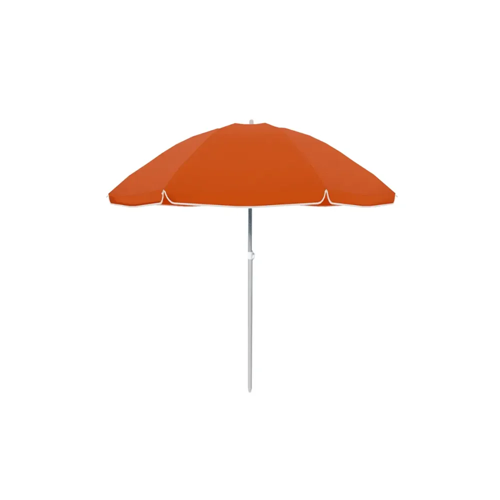 Sombrinha De Praia 160 Cm Marbueno Cor Laranja Marbueno Summer
