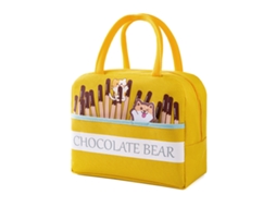Bolsa Térmica Reutilizável de Grande Capacidade Kawaii Aquaforge
