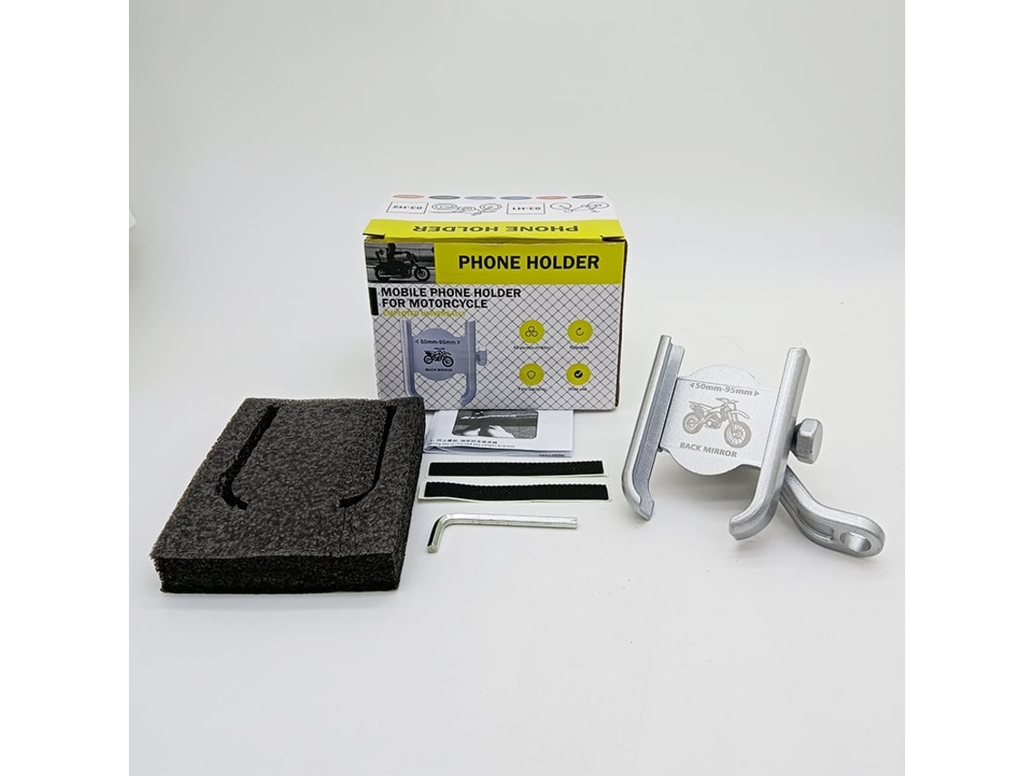 Suporte Telemóvel Universal Zj Prateado