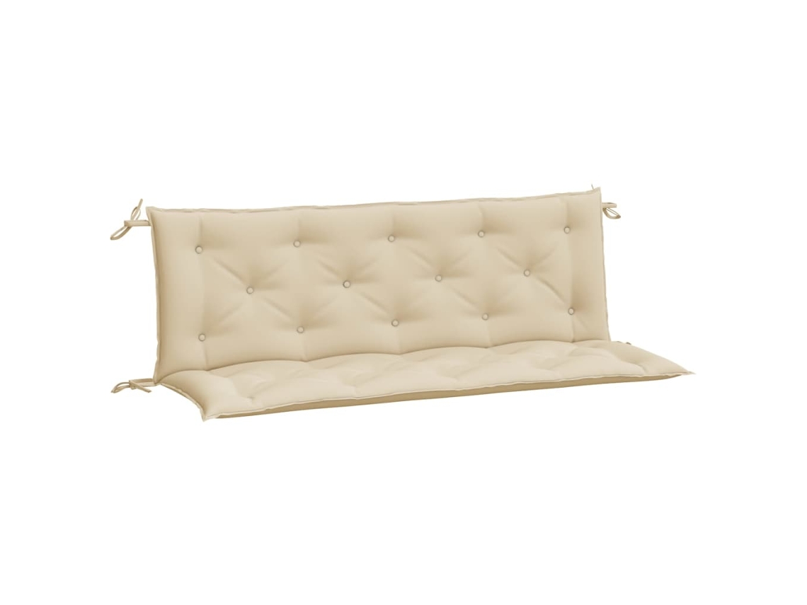 Garden Bench Cushion, Garden Bench Cushions Vidaxl Bege Tecido (150 X 50 X 7 Cm)