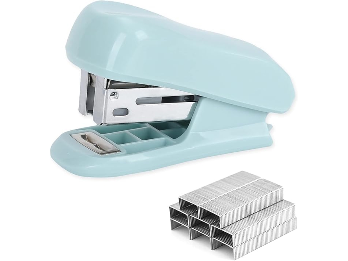 Mini Grampeador, Grampeador de Mesa Portátil, Grampeador Manual BRILVIBERA