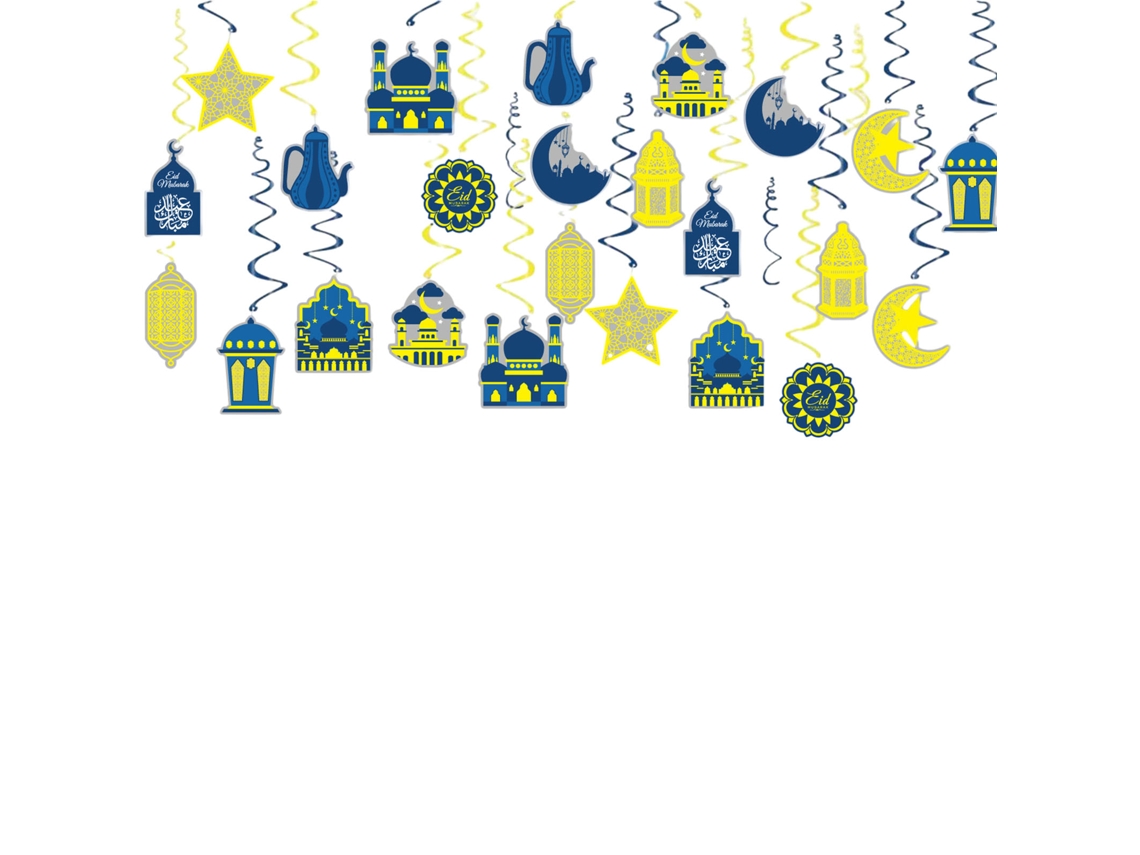 Bandeira Espiral Decorativa Arranjo Atmosférico Estrela Lua
