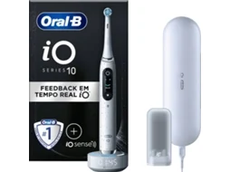 Escova Dentes Elétrica ORAL-B iO 10 Branca (1 Unidade)