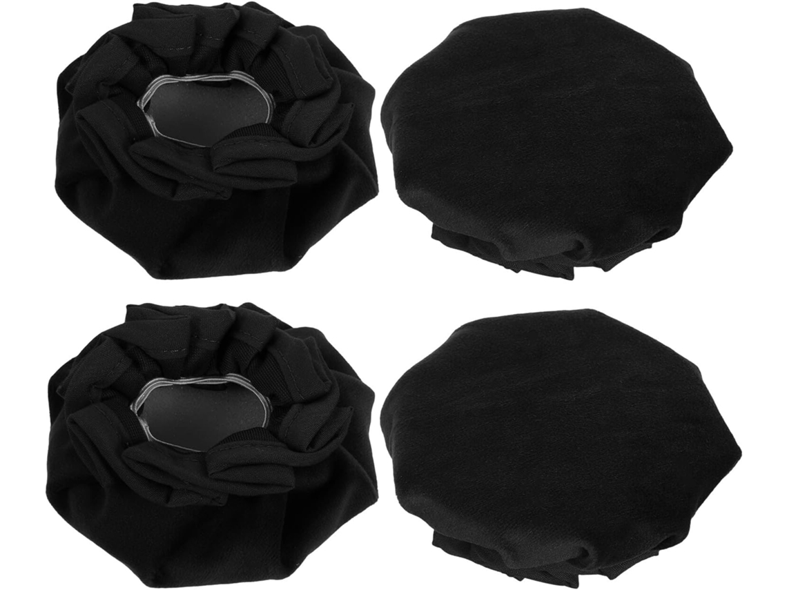Holibanna Conjunto De 4 Capas Protetoras Antiestáticas Para Maçanetas Portas Redondas, Ideais Para Uso Doméstico