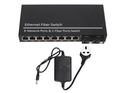 Switch de Fibra Óptica Ethernet LAXISCREED 20km 1310/1550nm