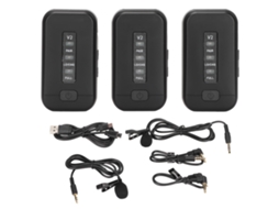 Sistema de Microfone Lavalier Sem Fio LAXISCREED
