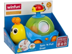 Boneco WINFUN Caracol Carrega e Gira