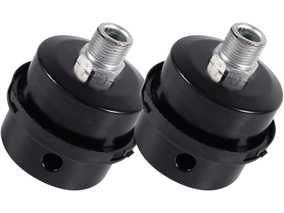 Air D'air 2 Peças 20mm, Filtro Silenciador Para Compressor Com Conector Rosqueado