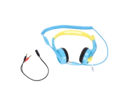 Fones Infantil LAXISCREED Ajustável Cancelamento Ruído 3.5mm