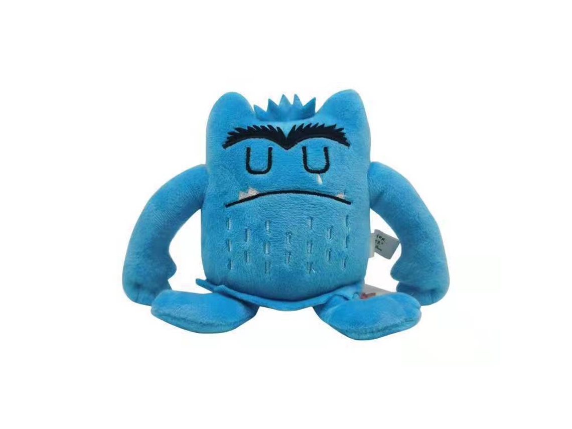 Peluche HXDZFX Monstrinho Azul 13 Cm