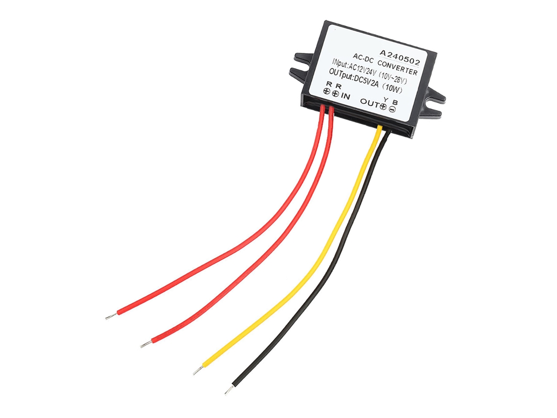 Módulo Conversor Ac 12v 24v Para Dc 5v