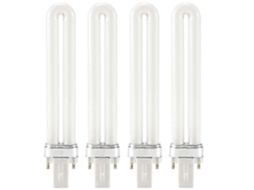 Conjunto de 4 Lâmpadas Uv 9w para Substituição em Secador Unhas 36w, Modelo 0610. GOKOCO