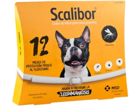 Coleira Desparasitante SCALIBOR para Cães (48 cm)
